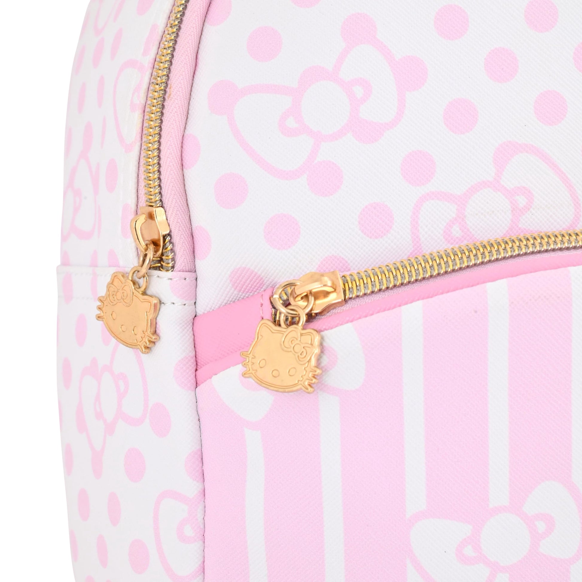 Sanrio Hello Kitty Backpack for Women | Hello Kitty Woman Purse | PU Leather Hello Kitty Mini Backpack Purse | Pink Hello Kitty Bag Cute Backpack with Keychain | Hello Kitty Accessories